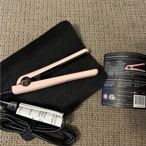 PYT Pink Ceramic Mini Hair Straightener